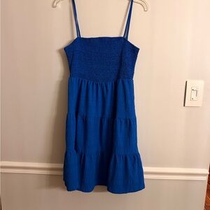 SHEIN Royal Blue Mini Dress